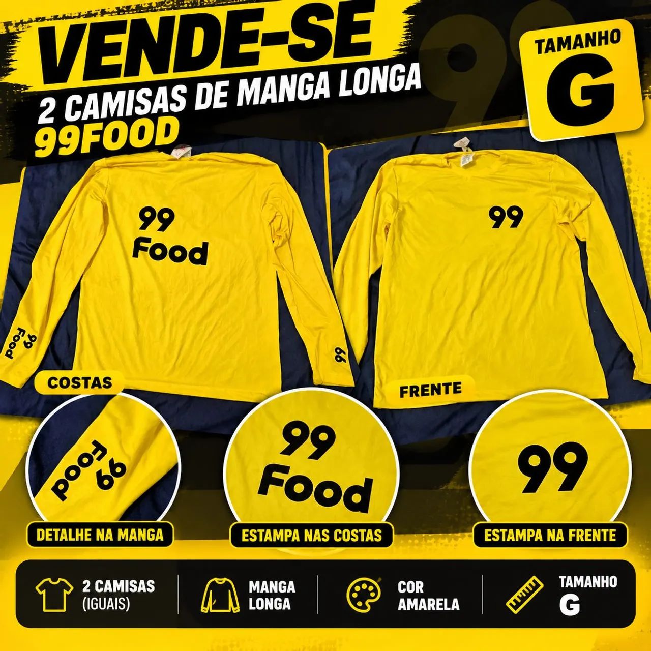 CAMISA 99 FOOD