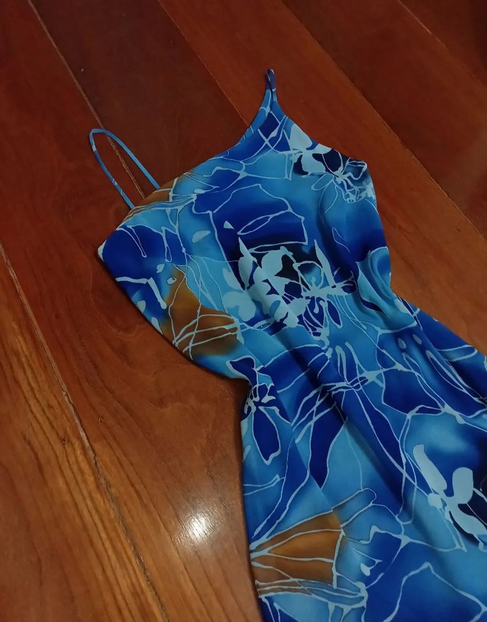 Vestido vintage azul