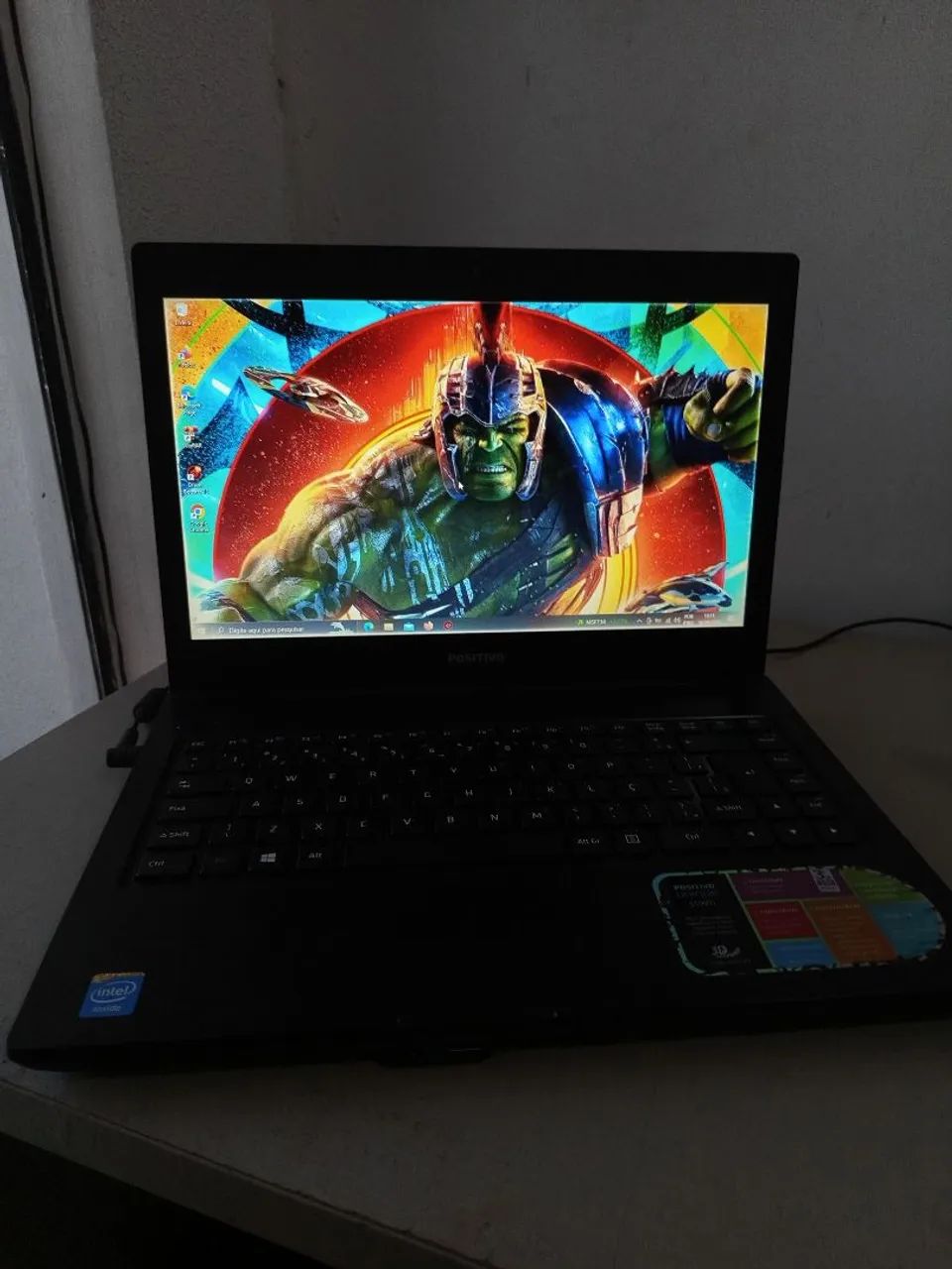 Notebook positivo funcionando bateria viciada  - Foto 3