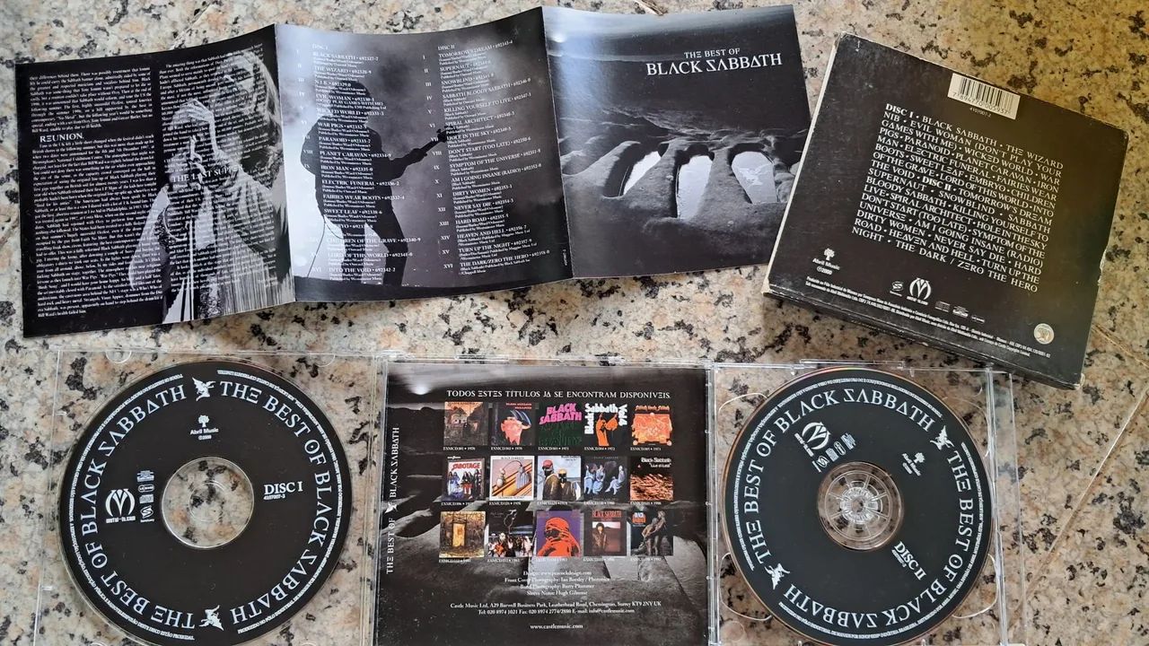 Black Sabbath " The Best" CD DUPLO  - Foto 3
