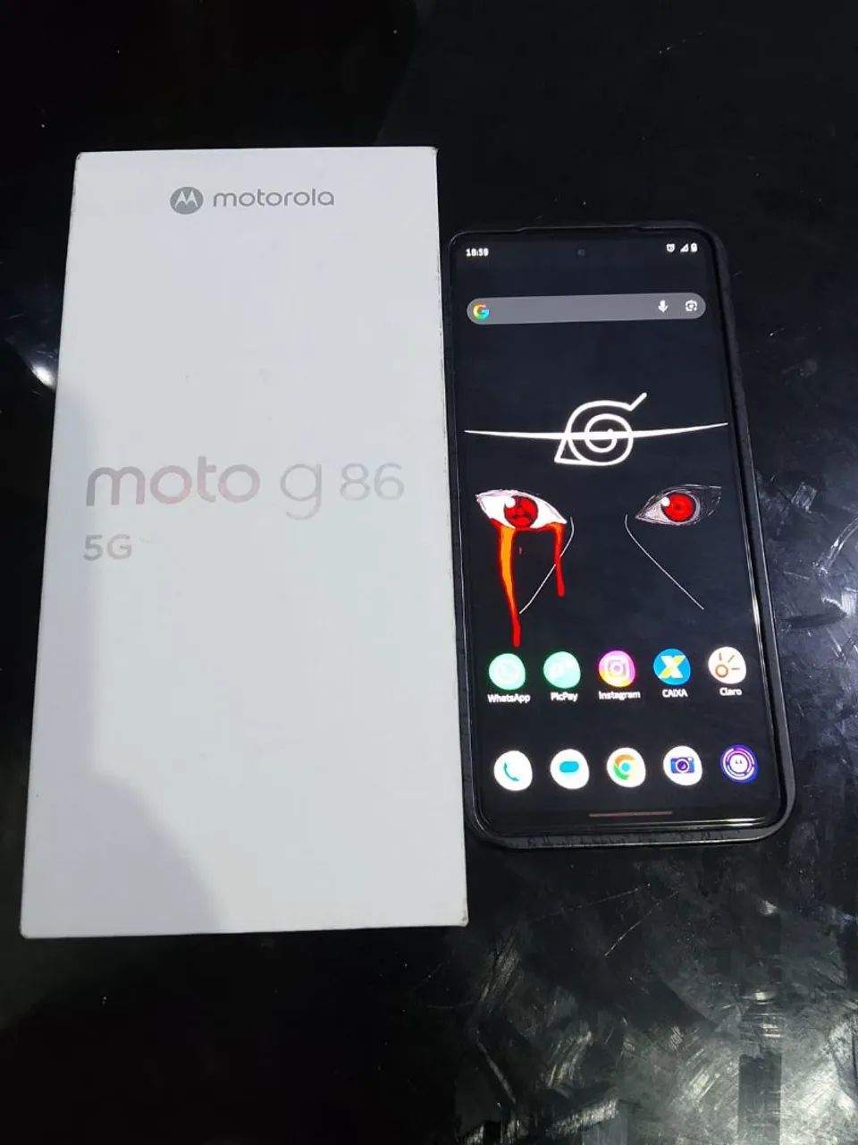 Moto g86 semi novo 