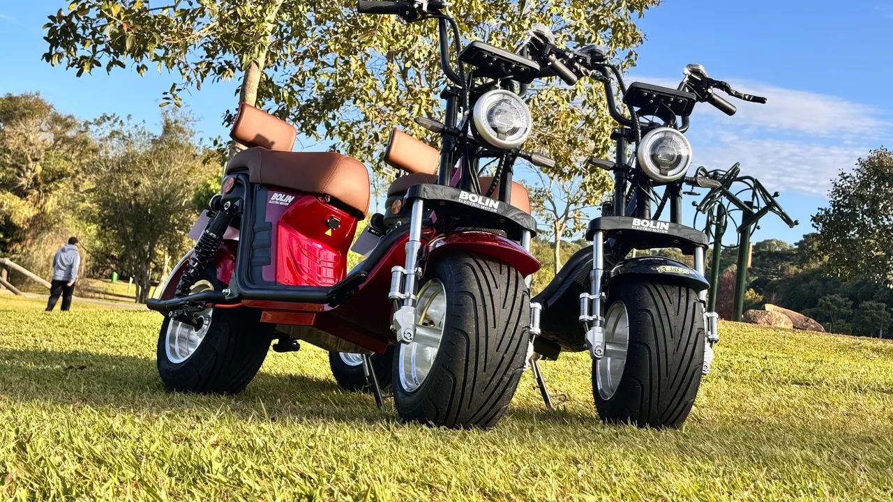 Scooter elétrica x13 1000watts Bolin - sem cnh  - Foto 2