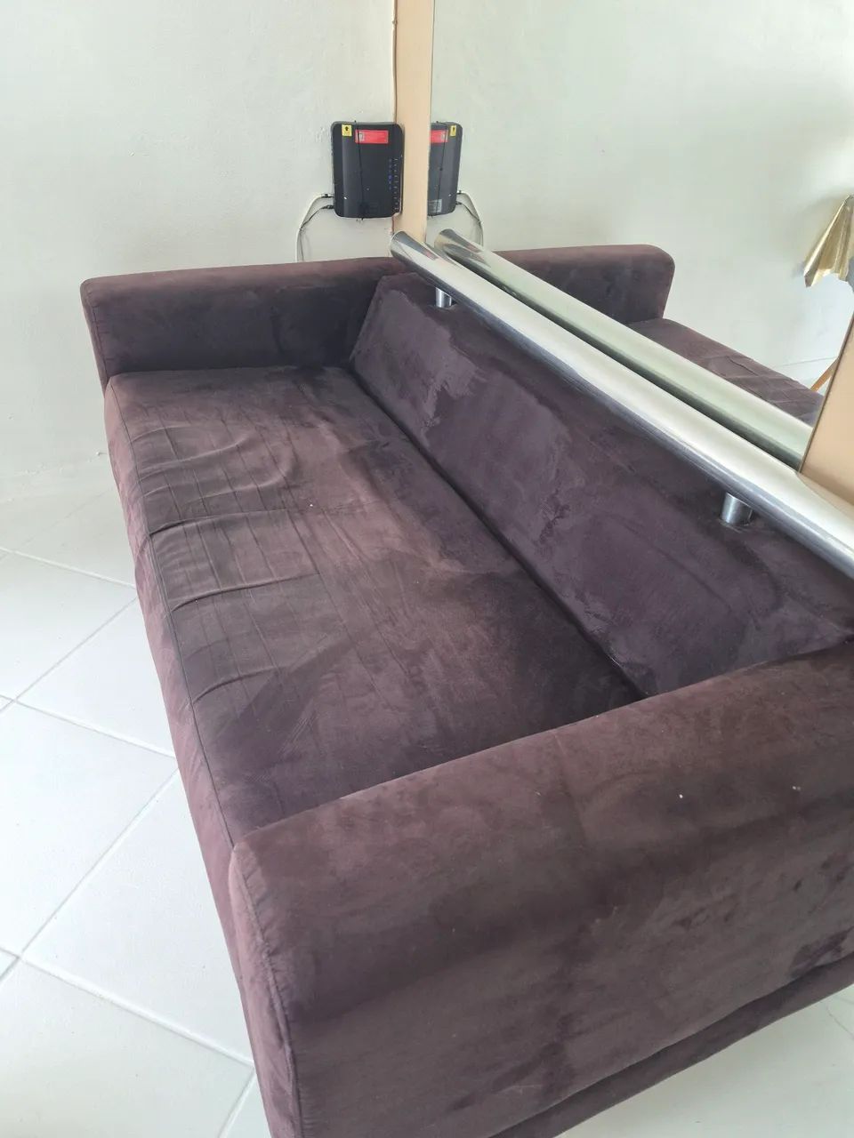 Sofá marrom  - Foto 2