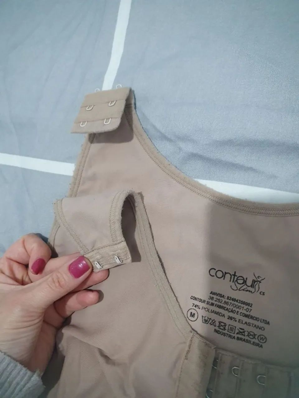 Top contour slim bege m - Foto 4