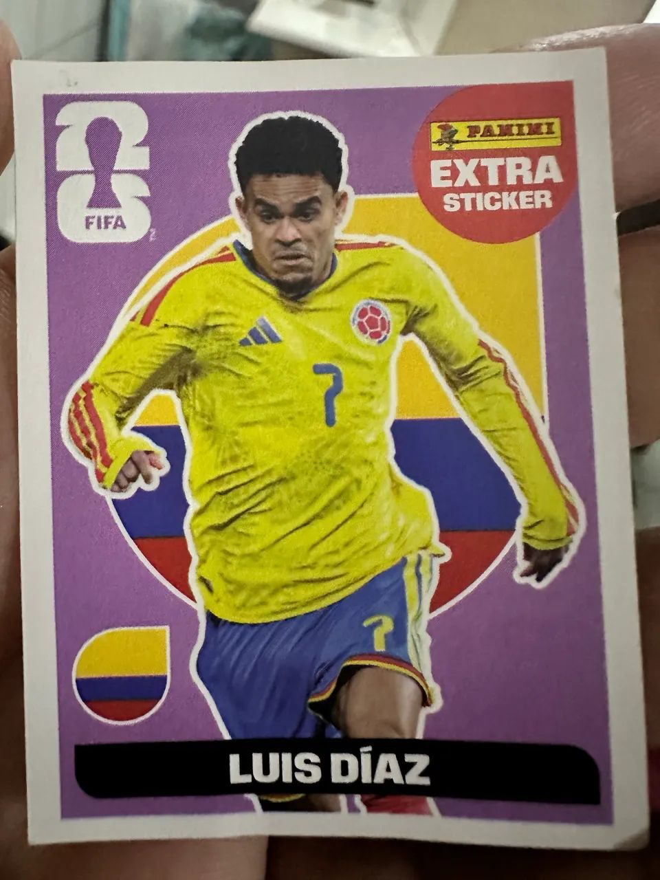 Figurinha lendária Luiz dias (bordo)