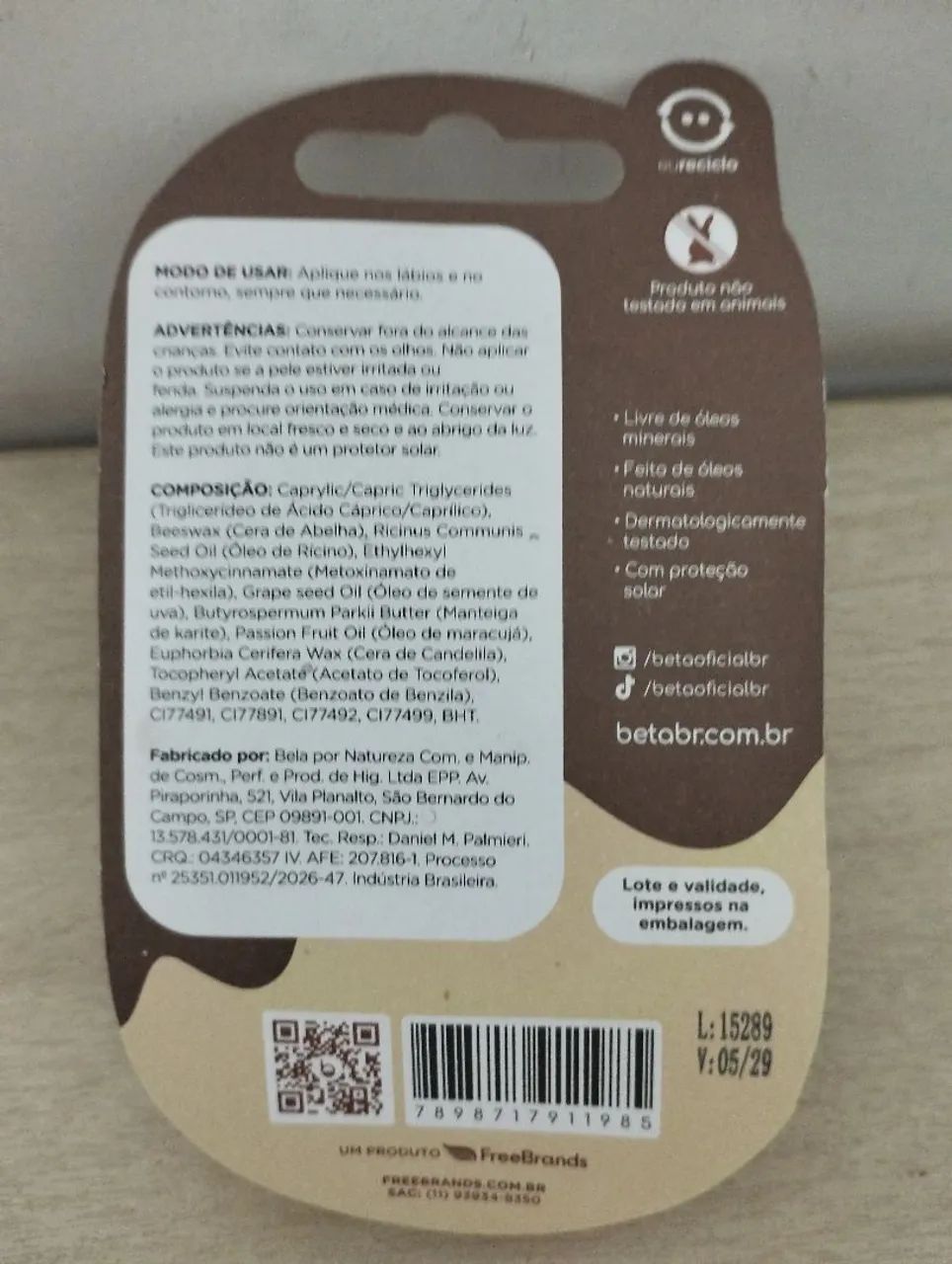 Hidratante Labial Chocolate - Cacau Show  - Foto 2