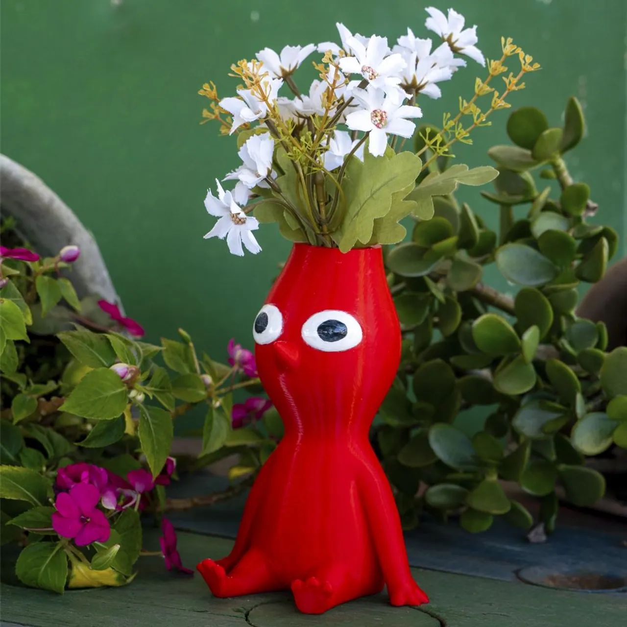 Vaso de Flor Pikmin Nintendo - Foto 2