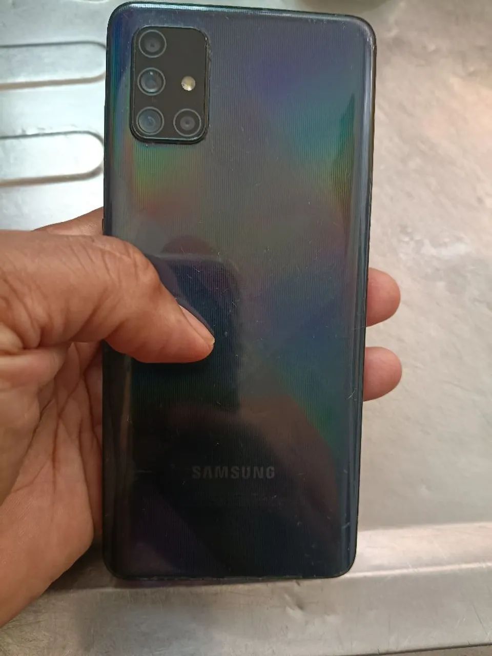 (LEIA 0 ANÚNCIO) SAMSUNG A71 FUNCIONANDO PERFEITAMENTE  - Foto 5