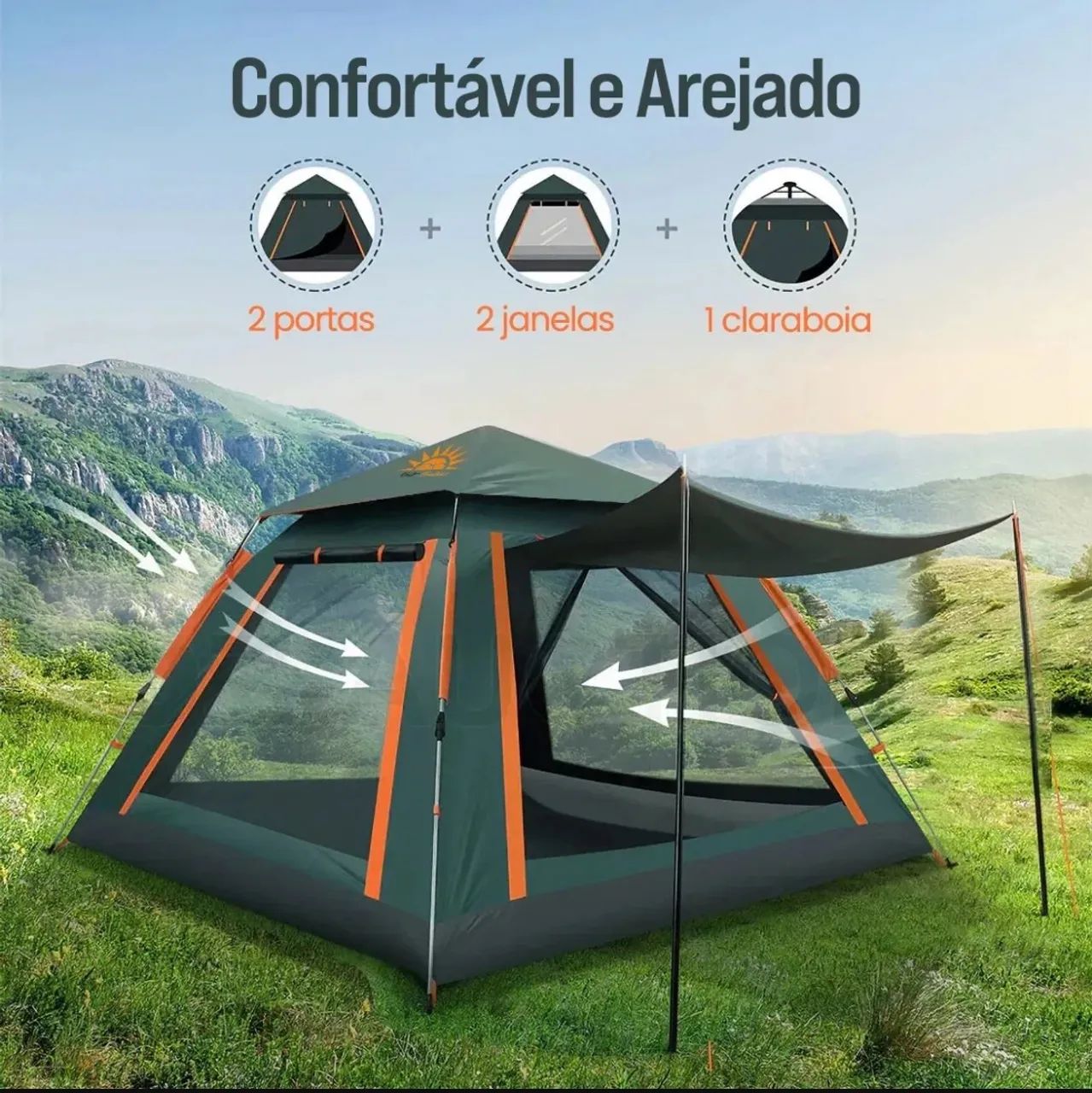 Barraca de acampamento  - Foto 3