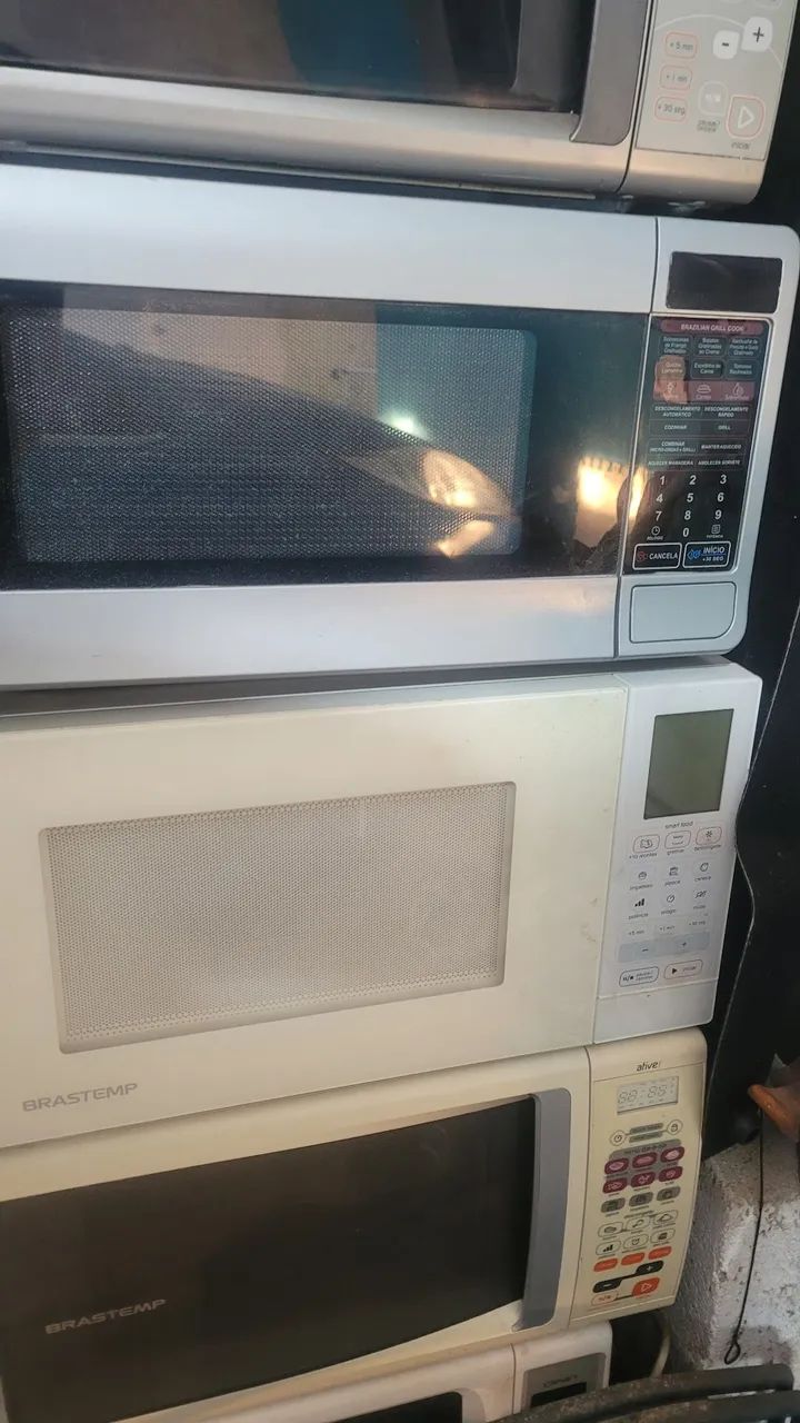 Microondas Brastemp  e lg com gril 