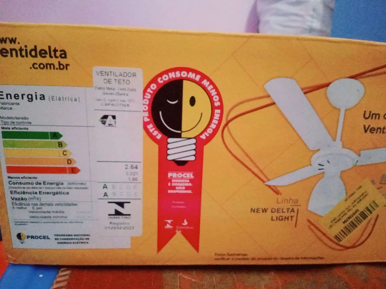 Vendo Ventilador de Teto 