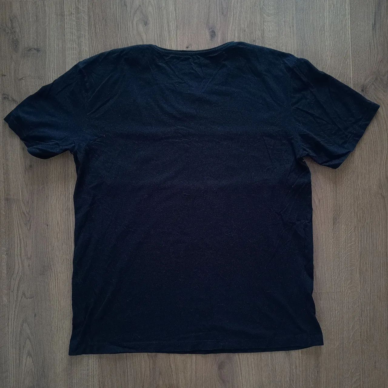 Camiseta GG masculina preta Blusa Camisa - Foto 2