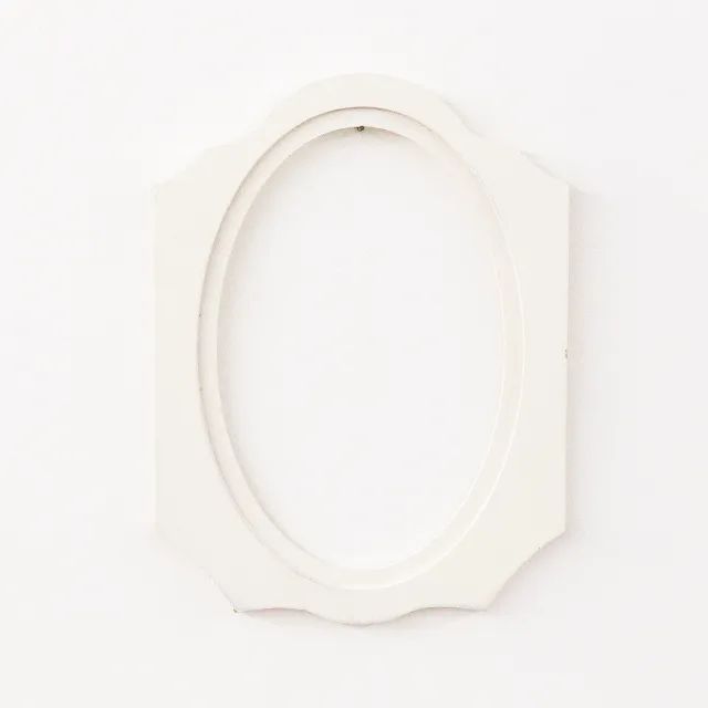 Quadro Moldura Retangular Mdf Branco Decorativa 28x21cm - Foto 2