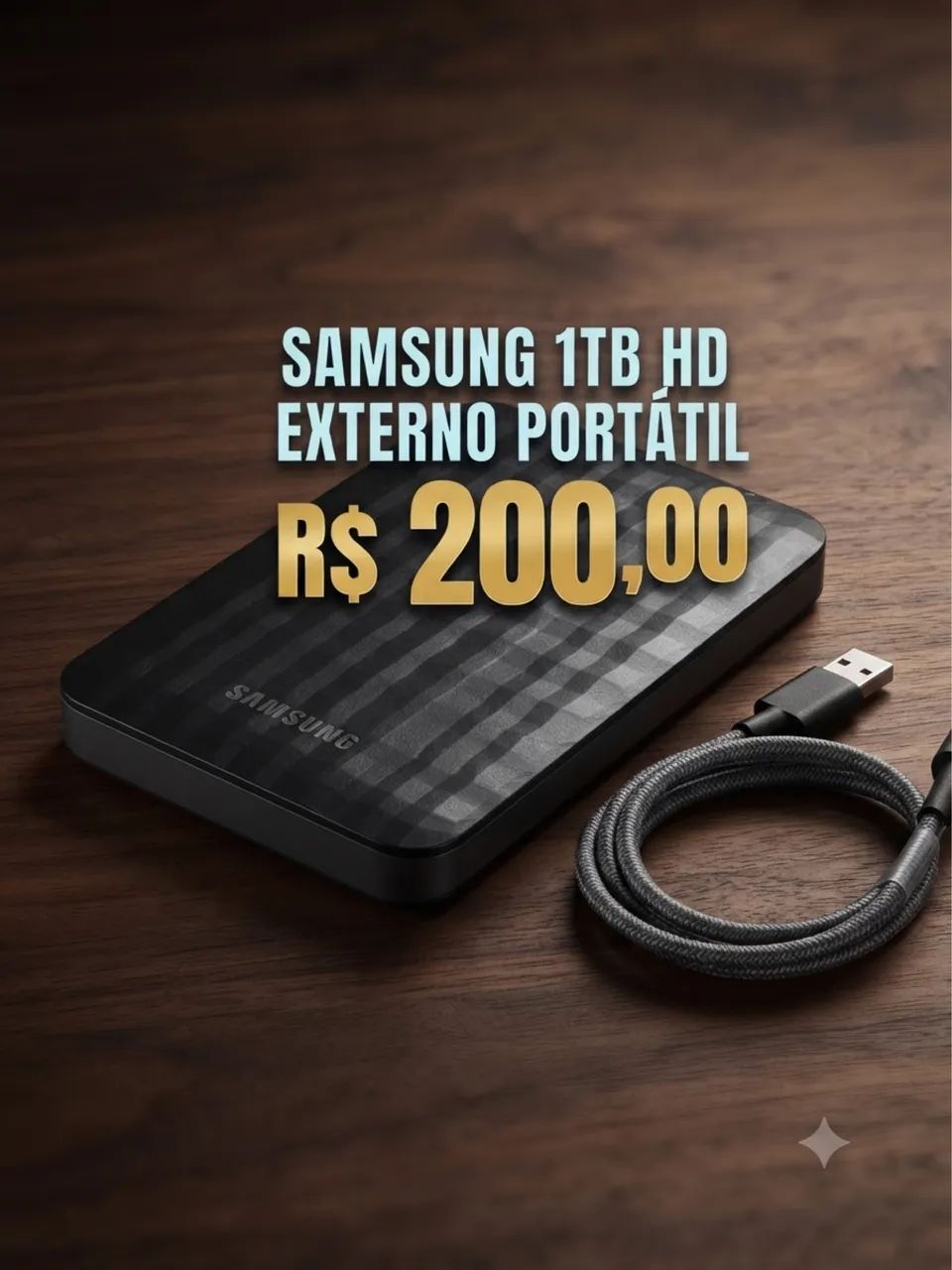 HD externo Samsung 1TB 