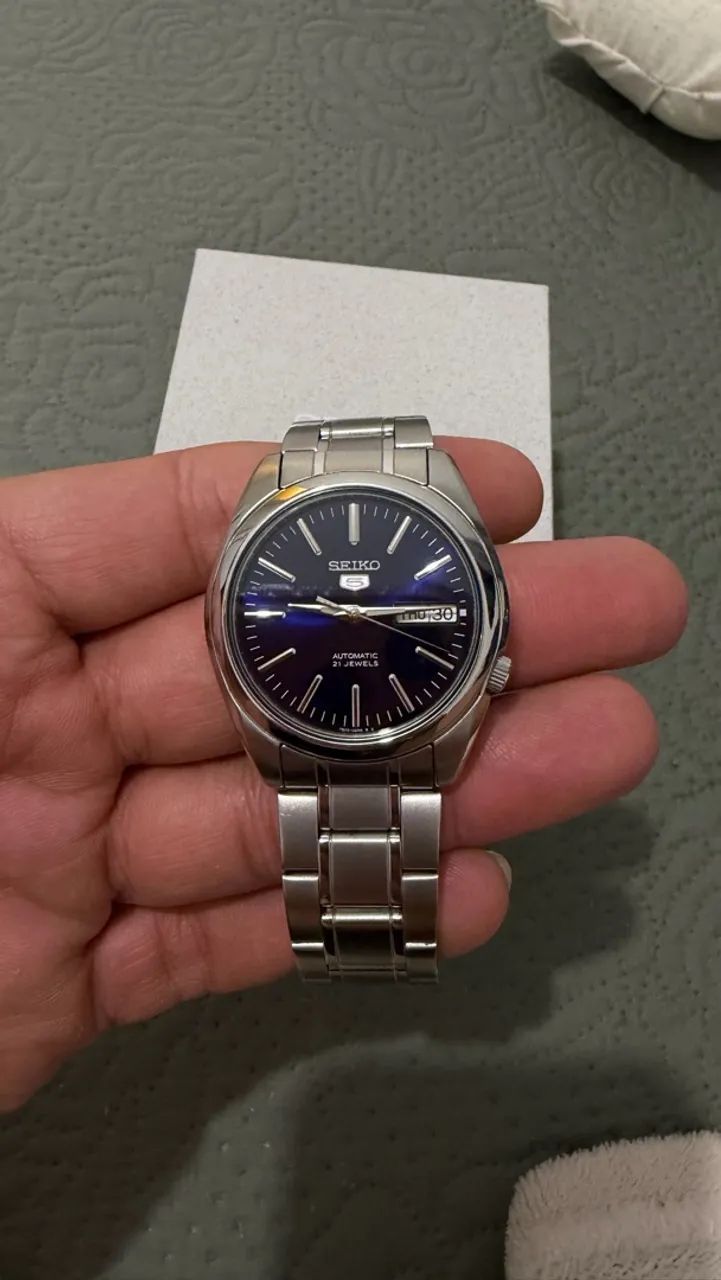 Relógio seiko 5 SNKL43K1 automático  - Foto 5