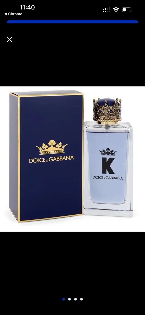 Perfume K dolce gabanna edt 100ml
