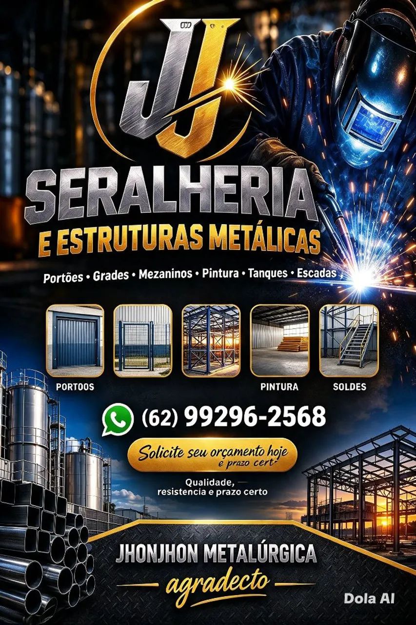 Tudo em serralheria.....