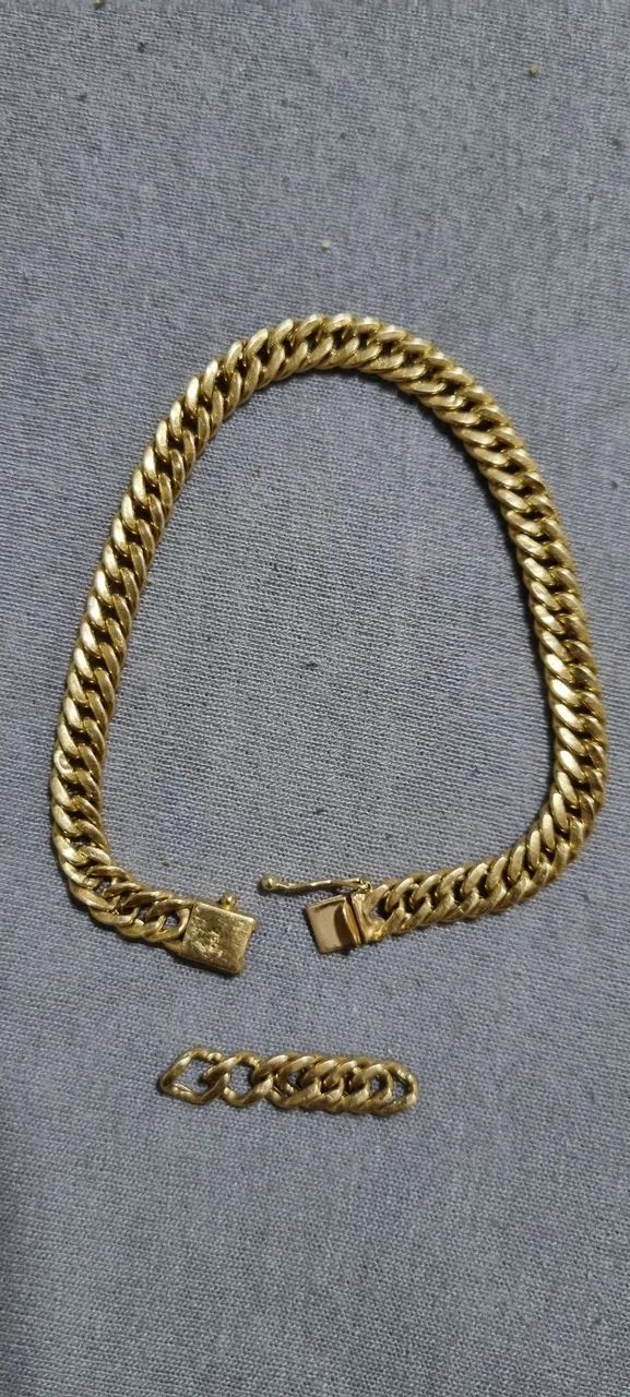 Pulseira de ouro 18k  750 - Foto 4