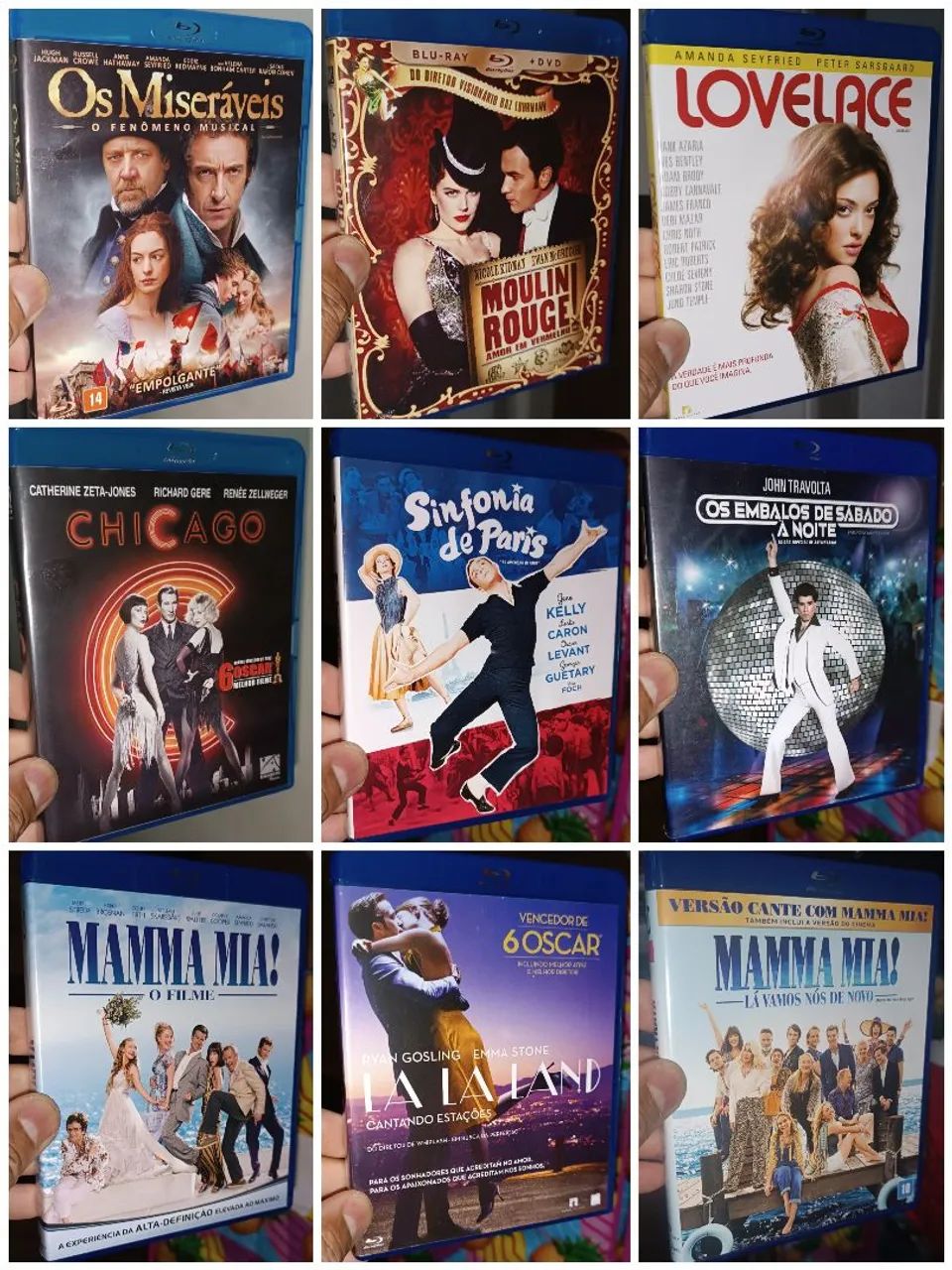Coleção Blu ray 65203909401473120
