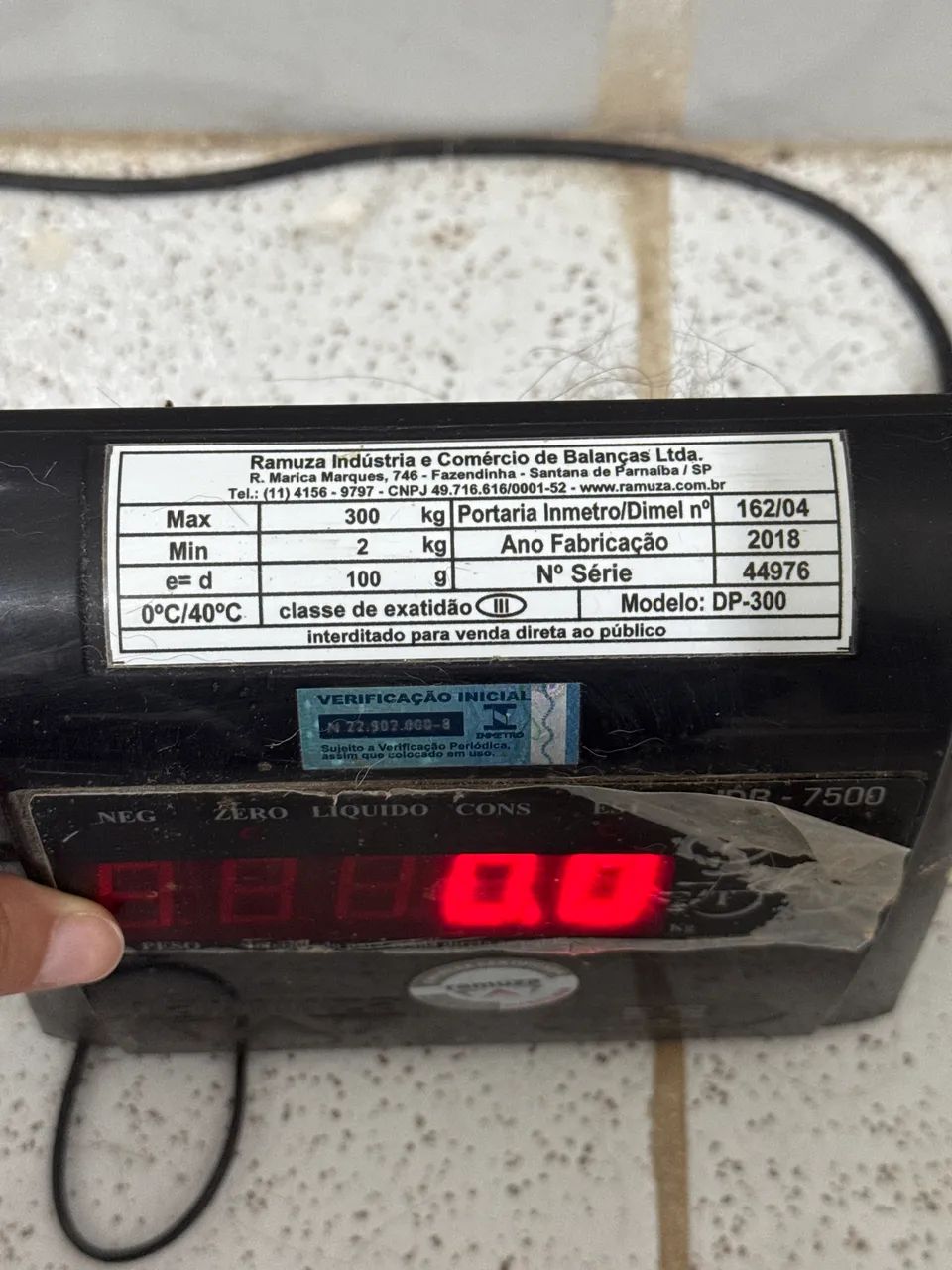 Balança Ramuza 300 kg - Foto 3