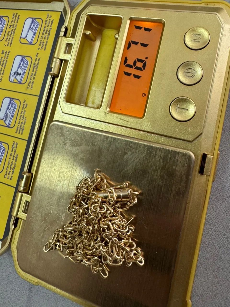 Correntes e Pulseiras de ouro 18k procedência garantia eterna - Foto 5