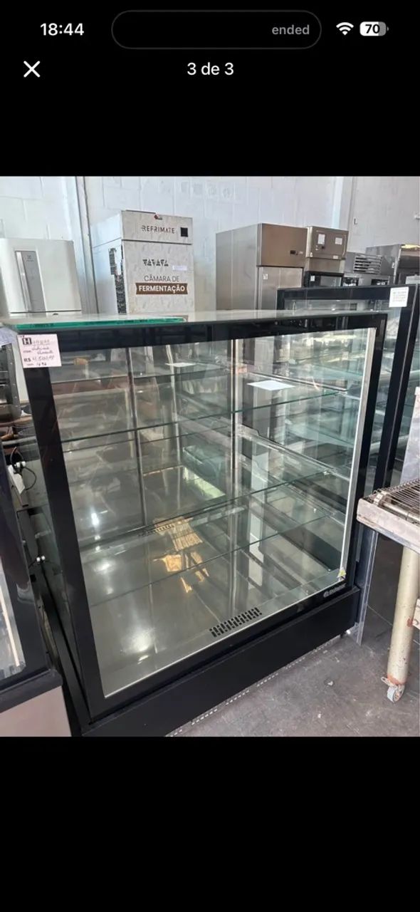Estufa quente vitrine com led  - Foto 3