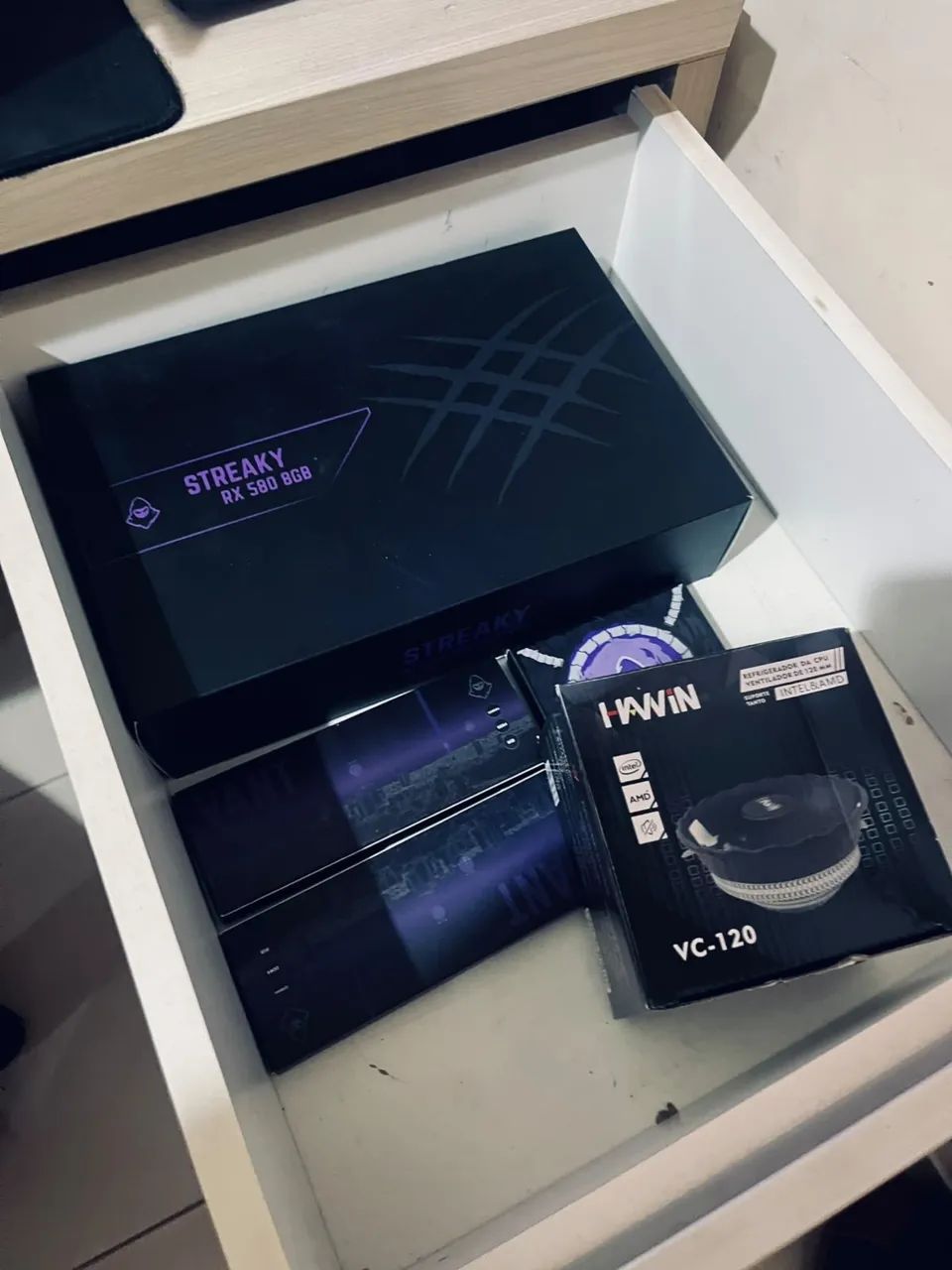 Vendo pc gamer ryzen 5 5500 com rx 580 - Foto 2