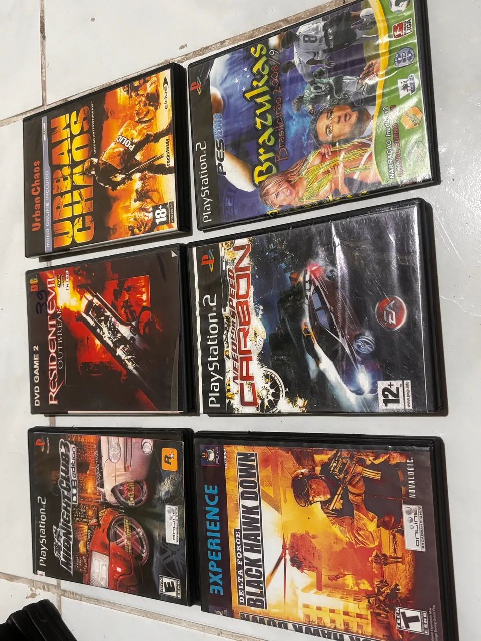 LOTE 58 UND. JOGOS PS2 - CDs, DVDs etc - Benfica, Fortaleza
