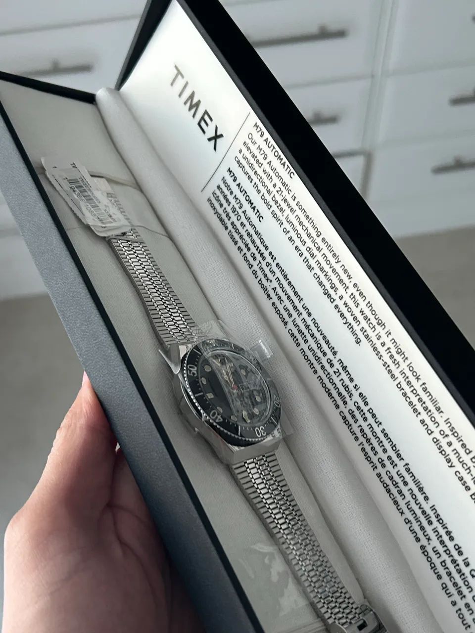 Relógio Timex M79 automático completo caixa tudo  - Foto 3