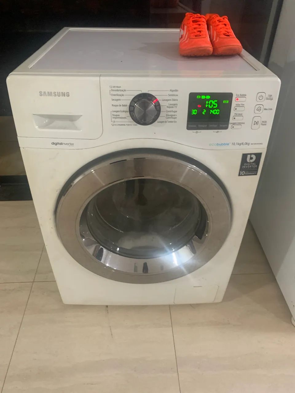 Lavadora samsung 10,1/6kg
