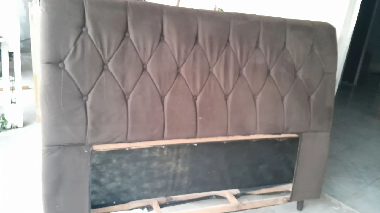 Cabeceira de cama queen. 