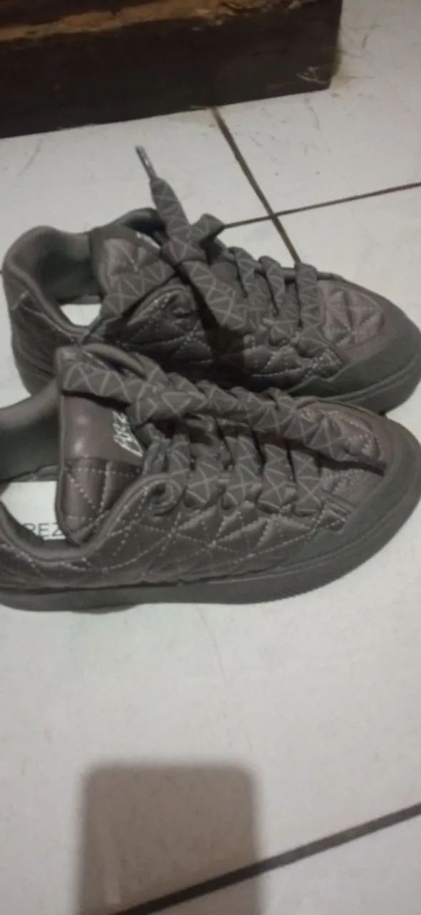 Tenis arezzo matelessê cinza 38 - Foto 2