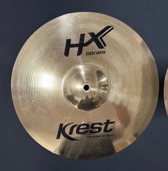 Hi-hat Krest Hx 14" B8 - Foto 3