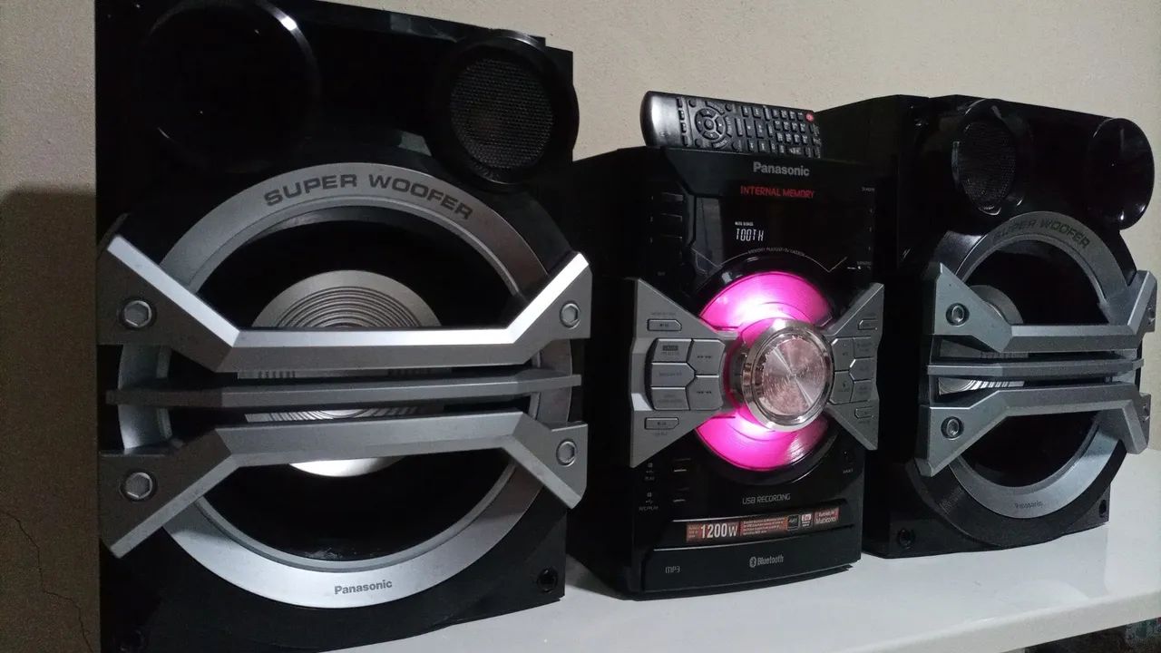 Aparelho de som Panasonic /Bluetooth. *Top de linha - Foto 2