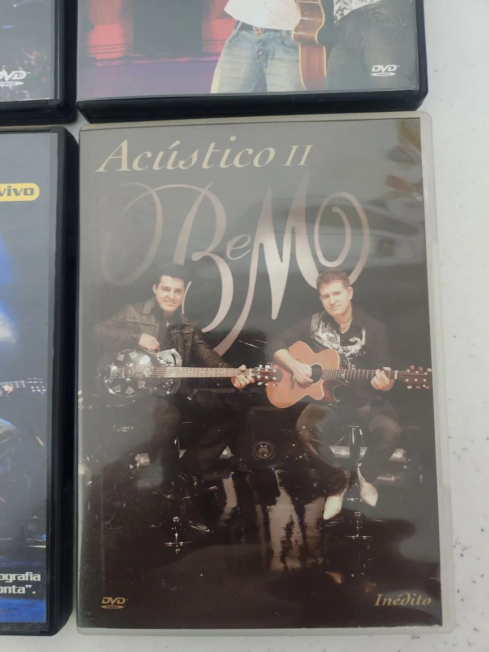 4 DVDs musicais originais Bruno e Marrone  - Foto 3