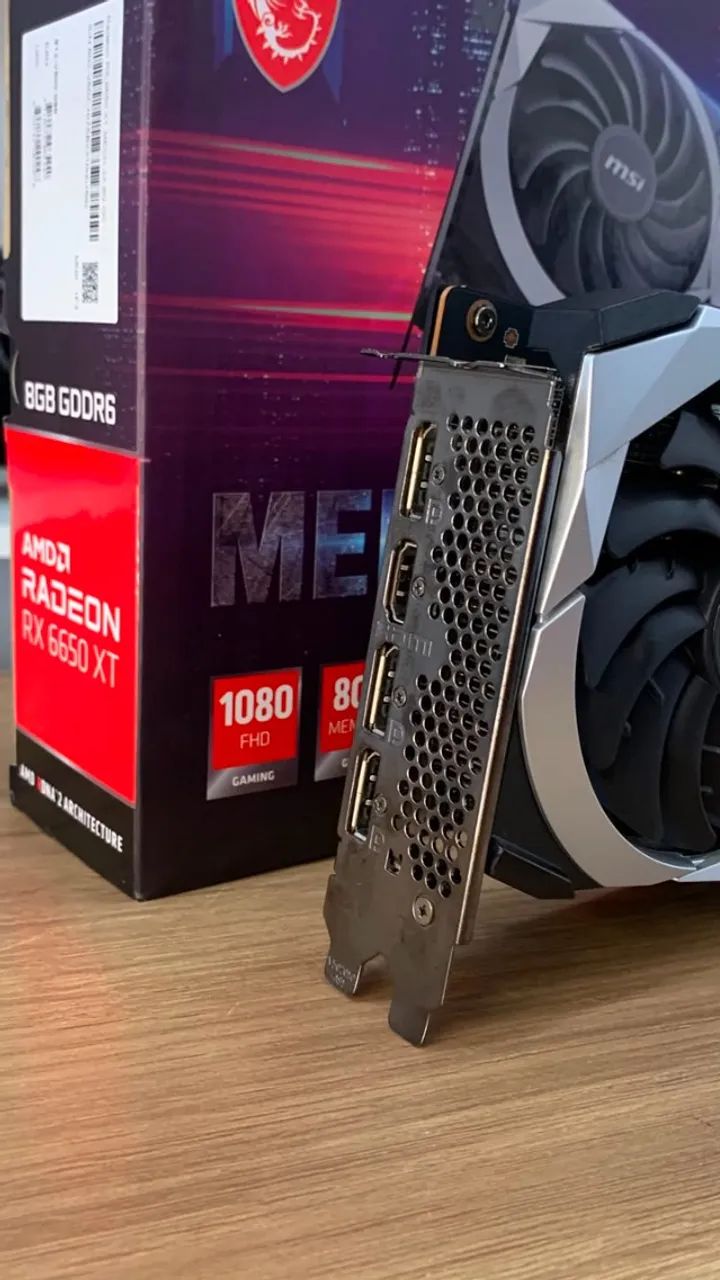 RX 6650XT 8GB MSI VENTUS 2X - Foto 5