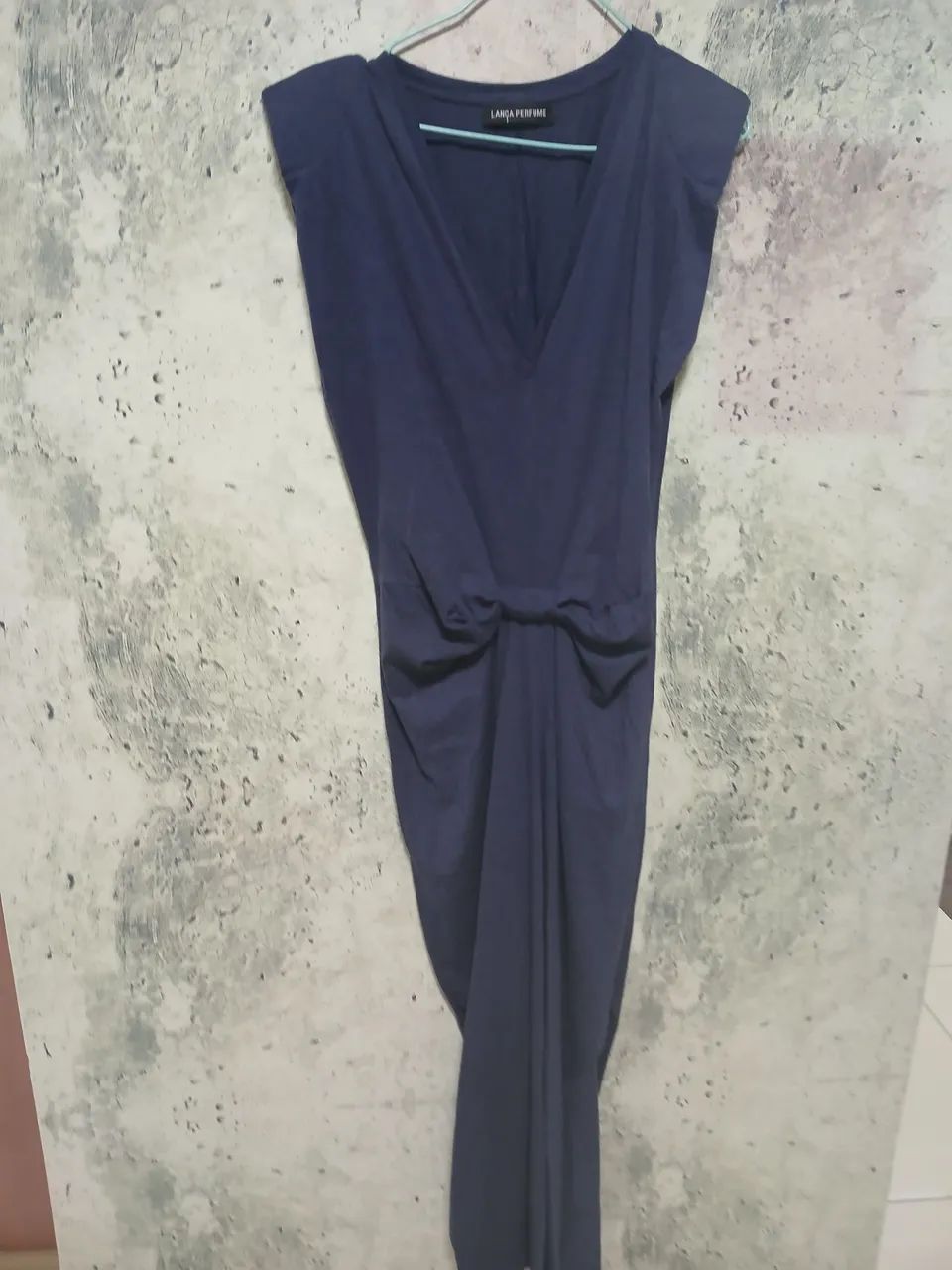 Vestido azul sofisticado 