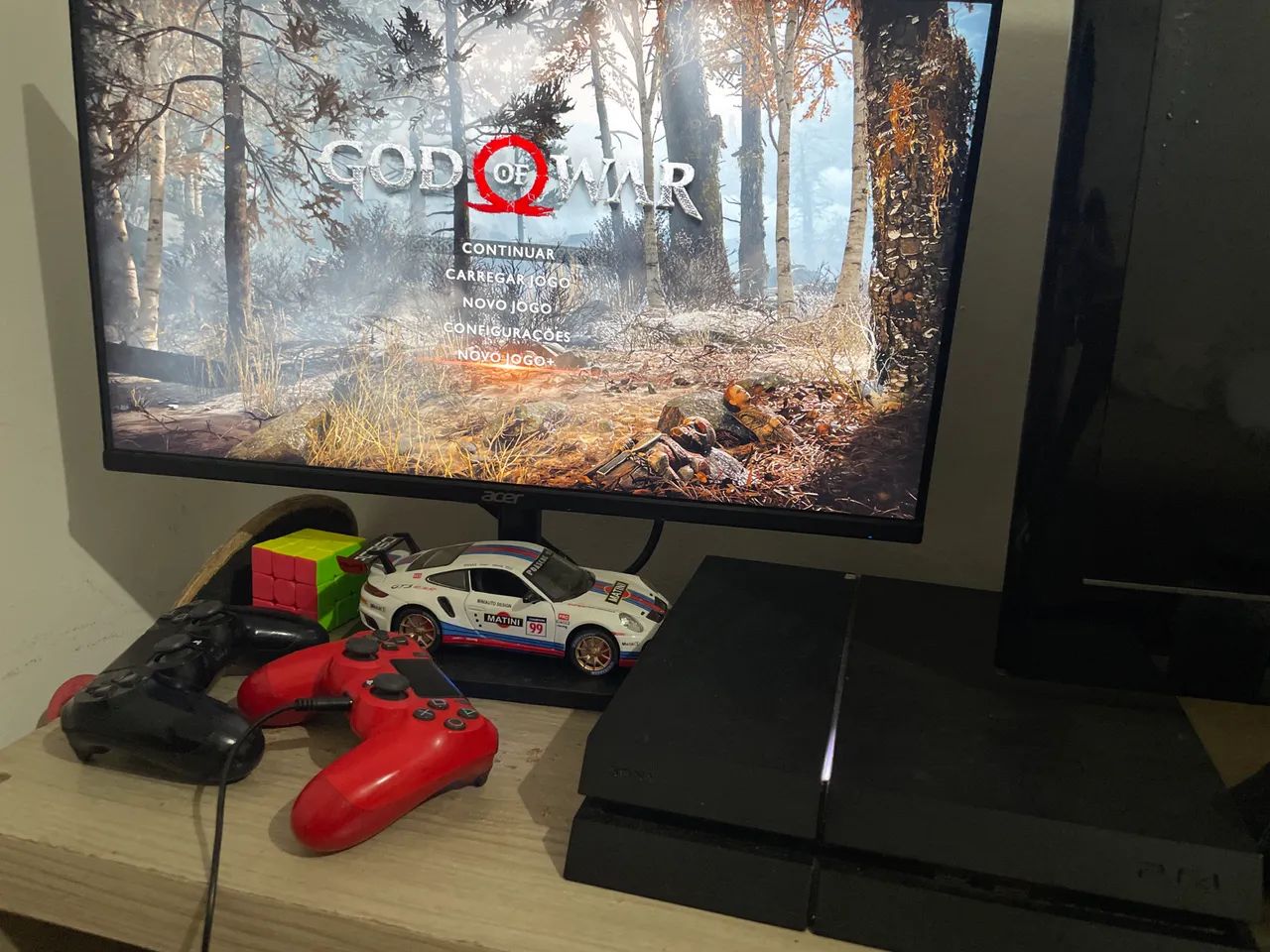 Ps4 fat 1tb + monitor LCD 23 polegadas