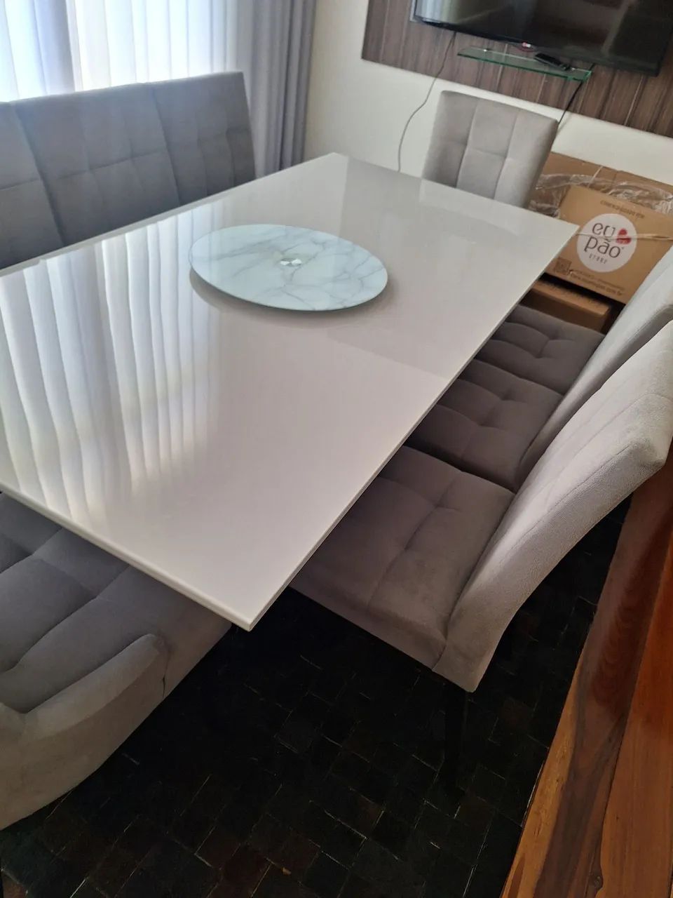 Mesa c 8 cadeiras