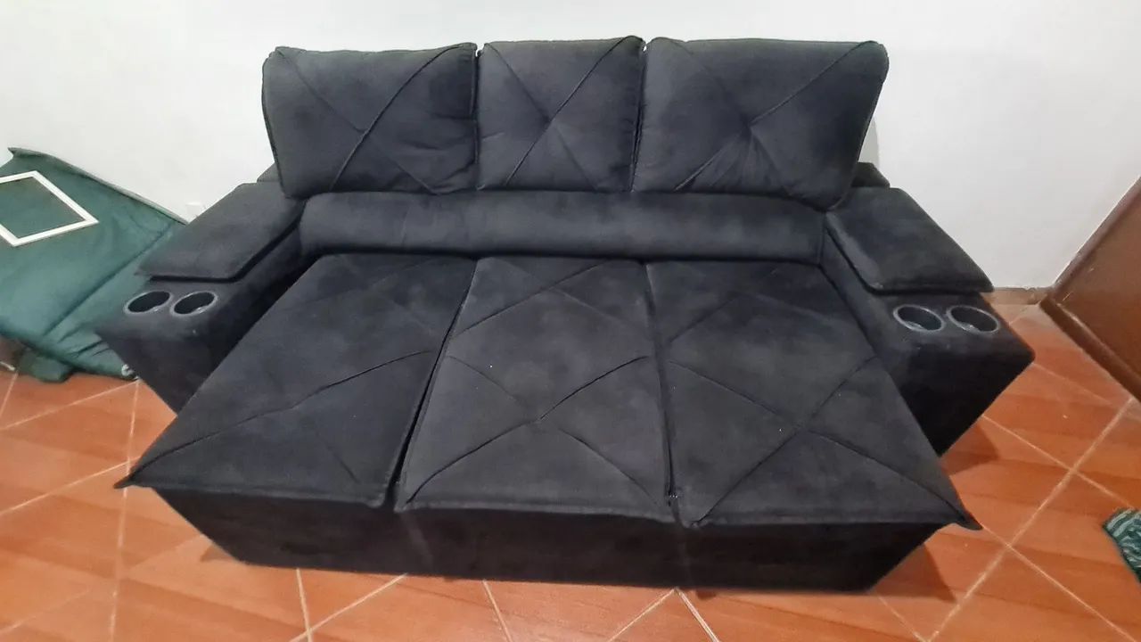 Sofá-cama retrátil 