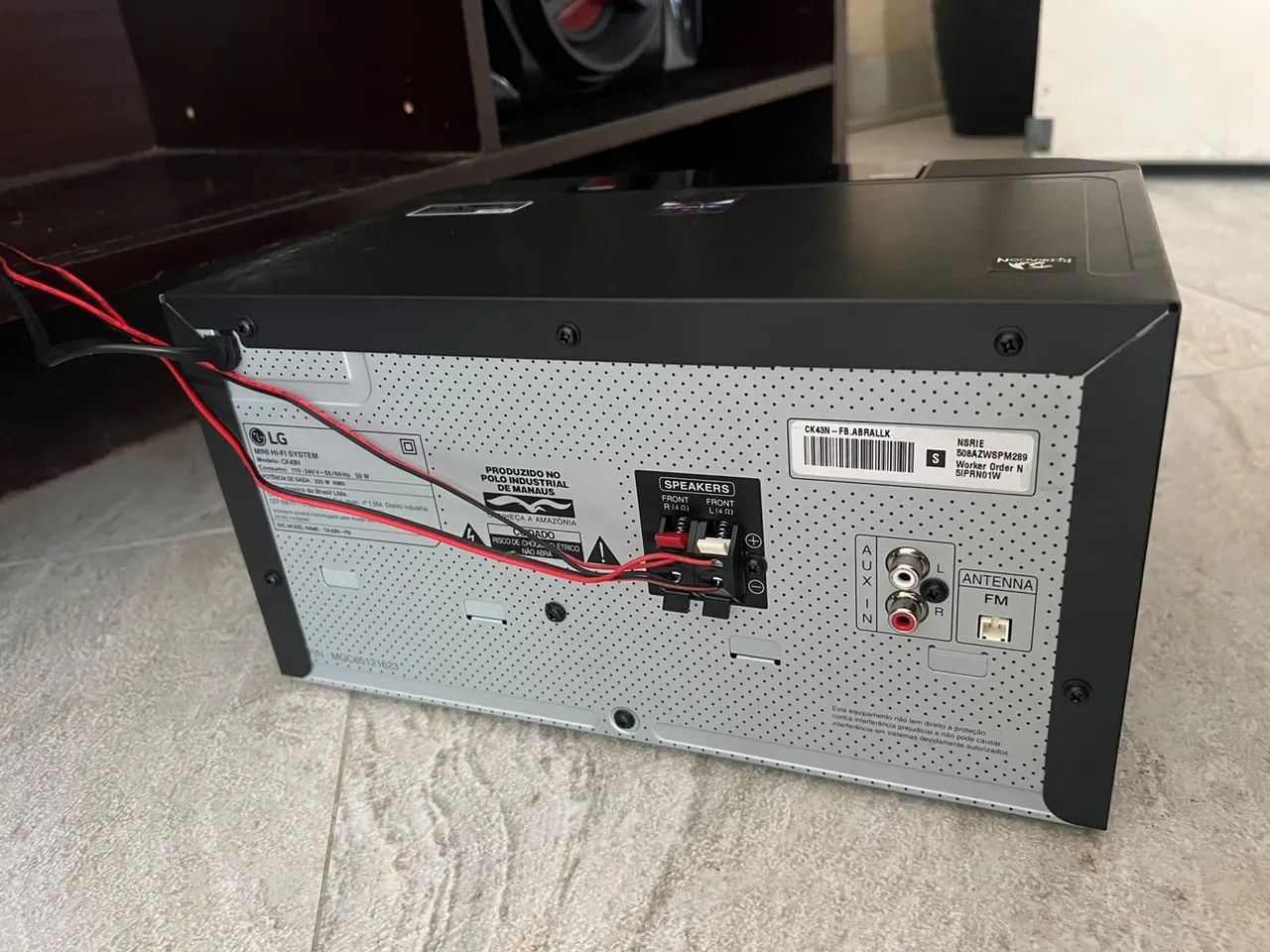 Mini System LG XBOOM ZERO!!! - Foto 4