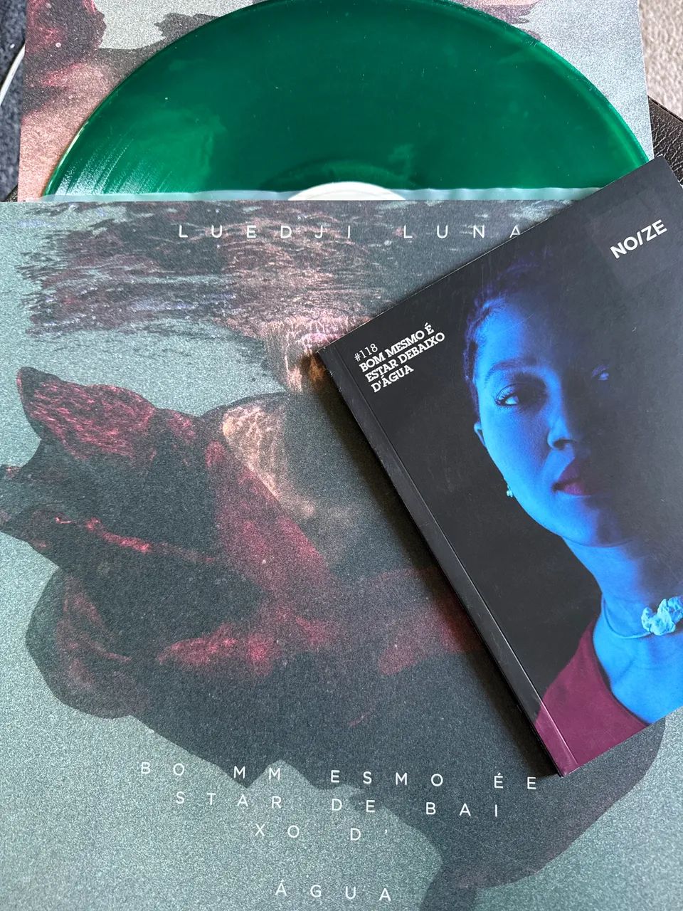 Luedji Luna Bom Mesmo baixo D?água vinil 