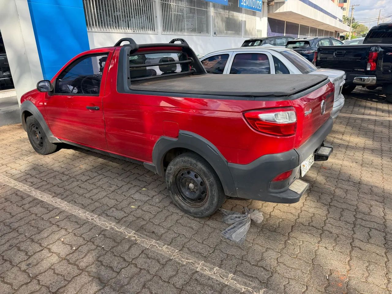 Fiat Strada Working Hard 1.4 Fire Flex 8V CS 2018 - Foto 4