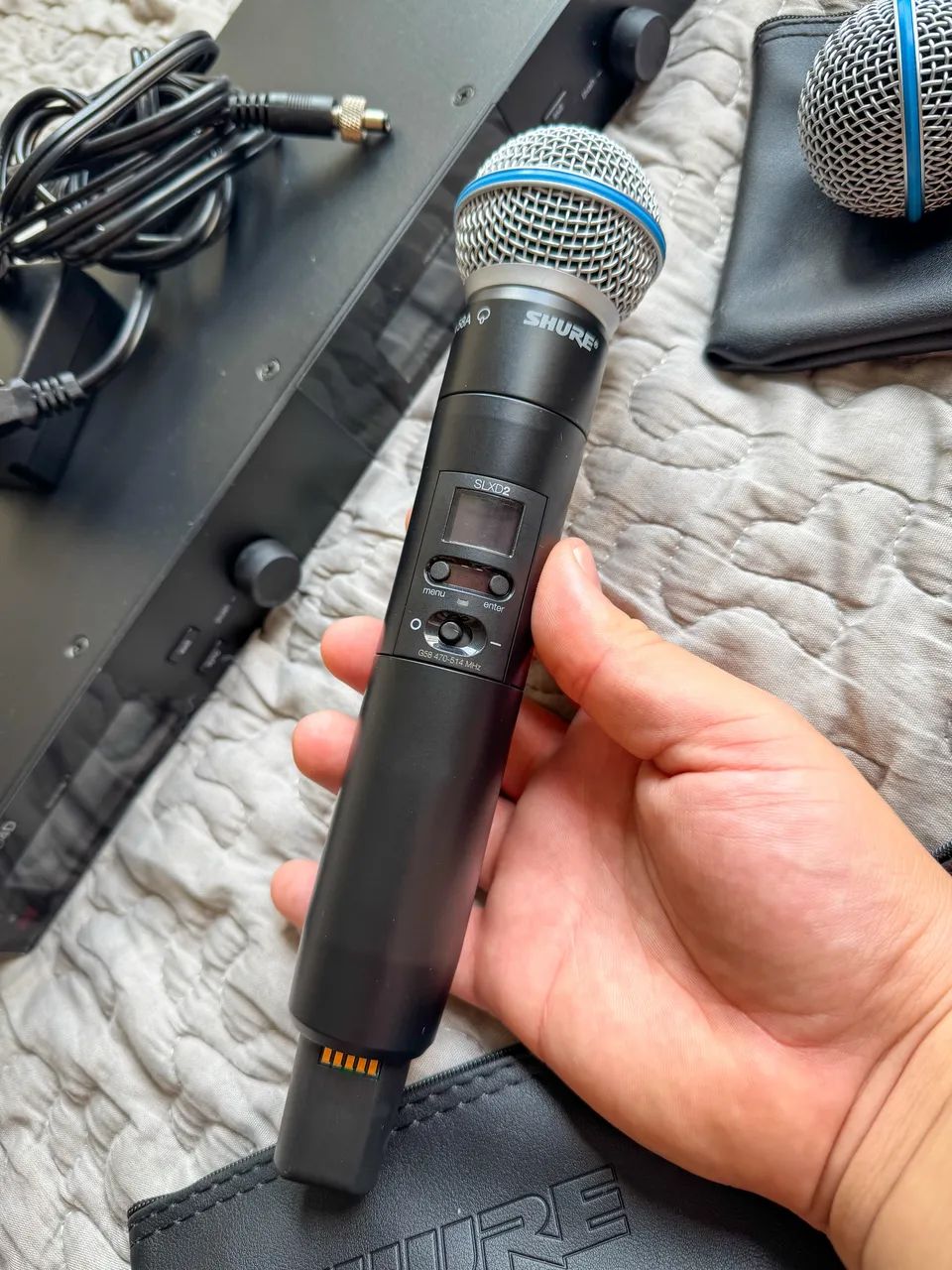 MICROFONE SHURE PROFISSIONAL  - Foto 4