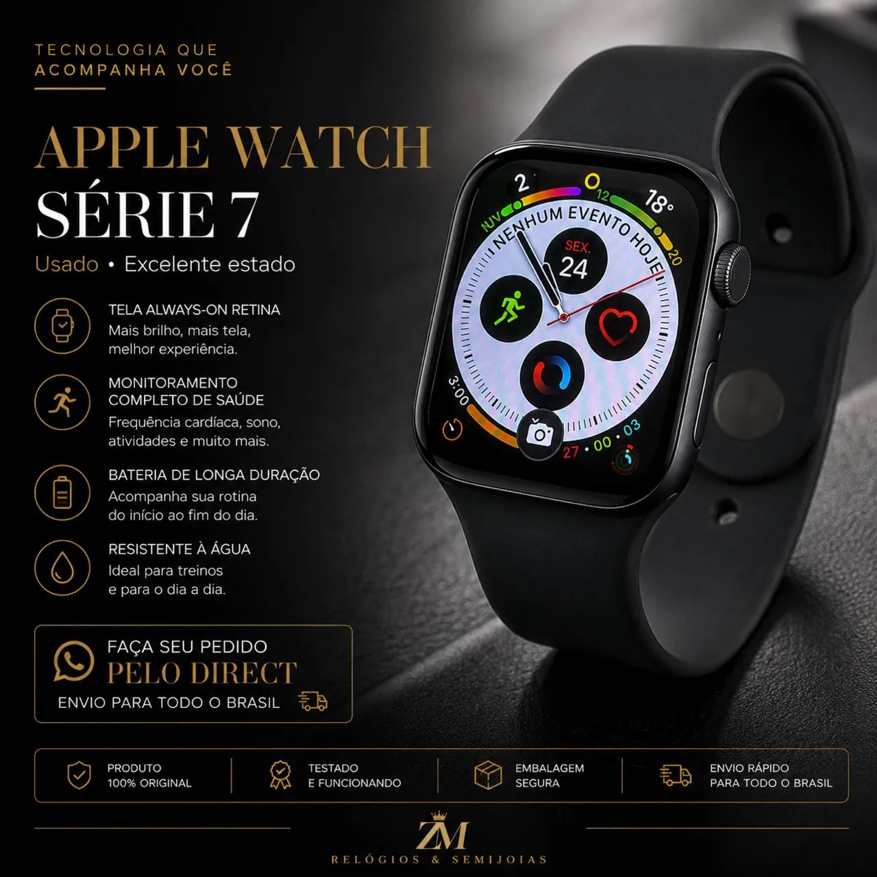Relógio Apple série 7