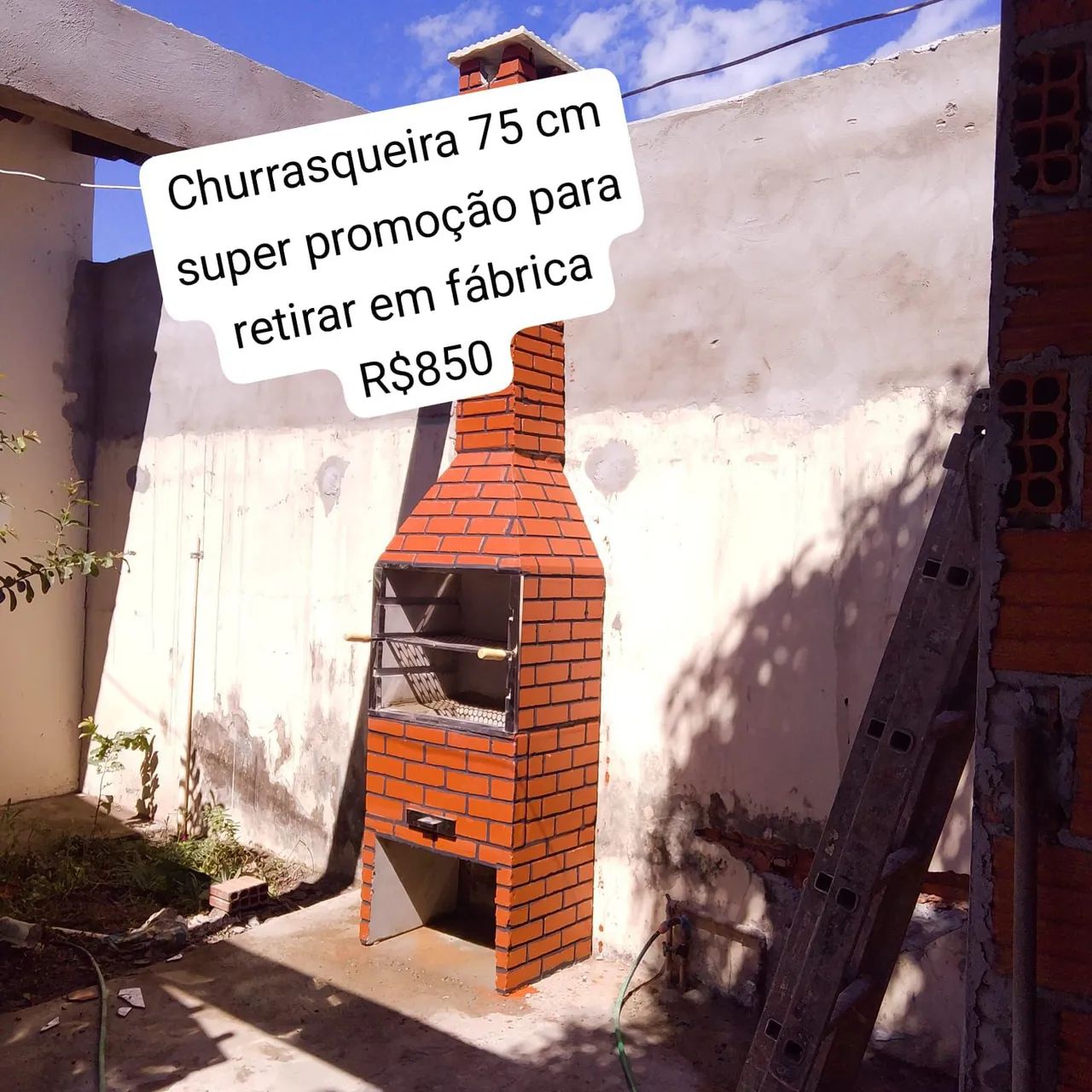 Churrasqueira pré-moldada  - Foto 2