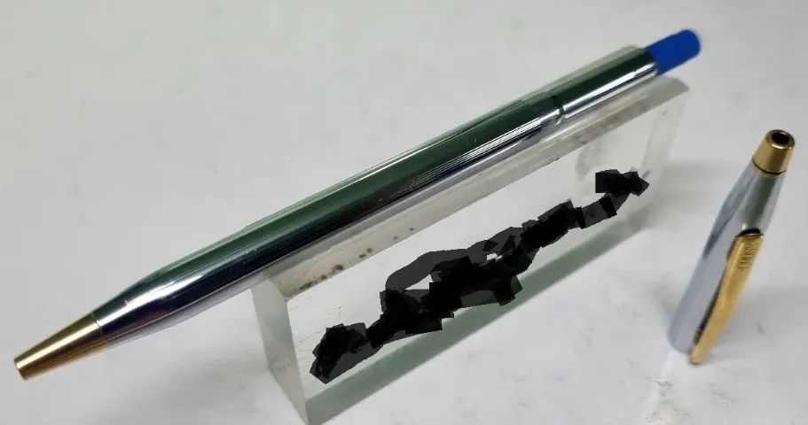 Caneta Esferográfica Cross Century Medalist Cromado Folheado a Ouro - Foto 3