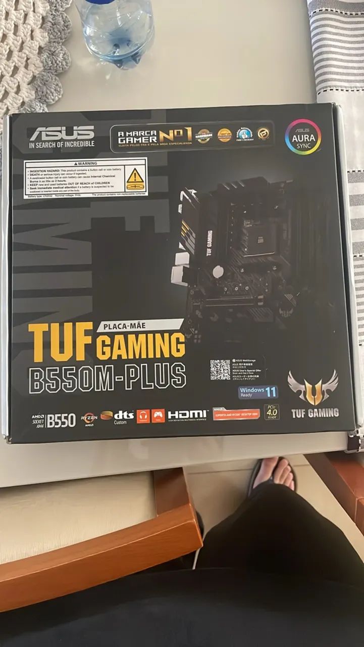 Placa mãe B550m Asus tuf Nova