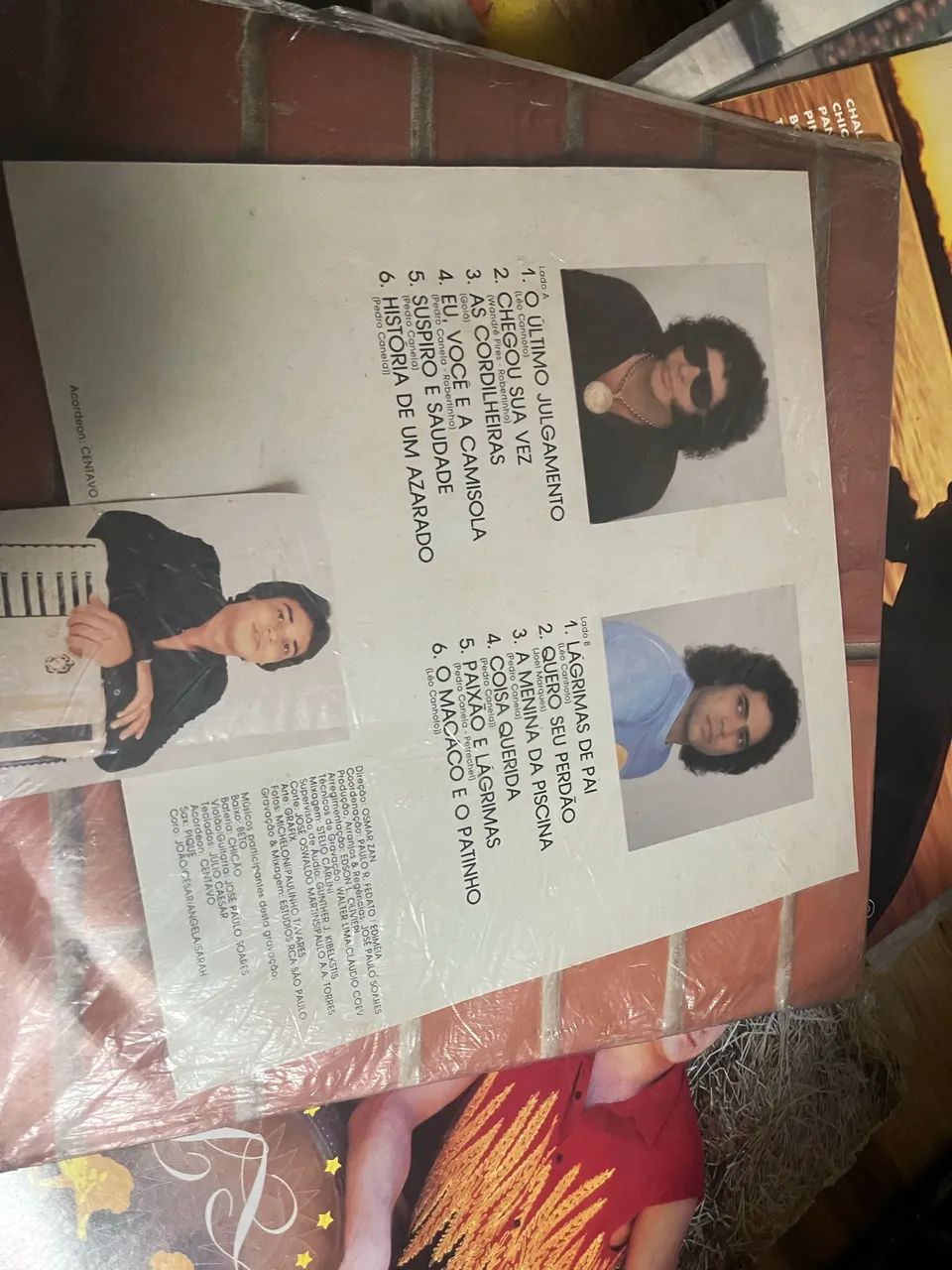 vinil colecionável da dupla sertaneja Léo Canhoto e Robertinho - Foto 2