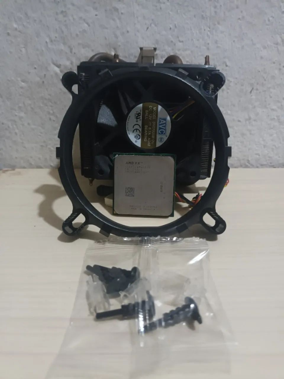 Processador fx 4100 com cooler, kit e pasta térmica com prata. - Foto 2